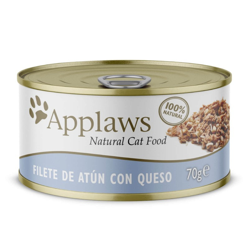 Applaws – Lata para Gato Atún con Queso 70 g