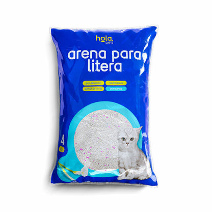 Arena para Gato 4kg - Baby Powder - Hola Pets