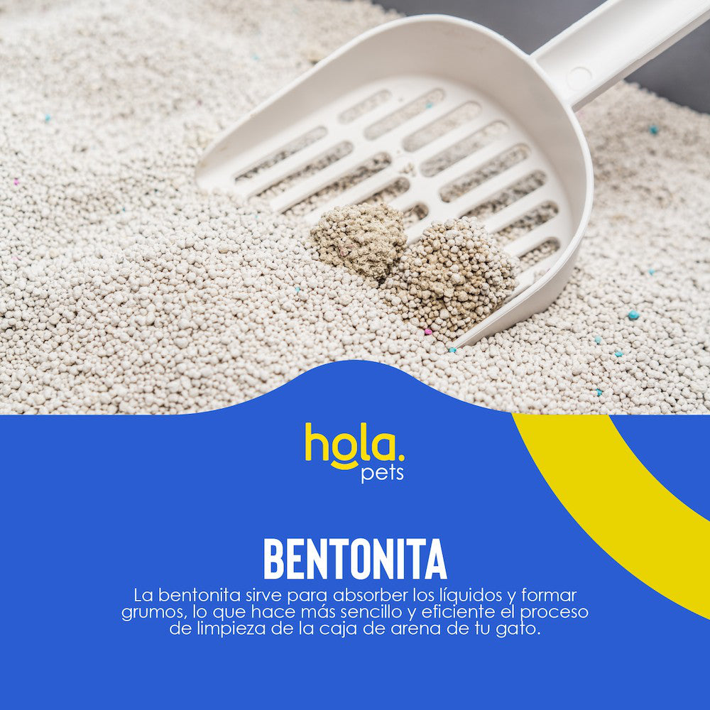 Arena para Gato 4kg - Rosa - Hola Pets