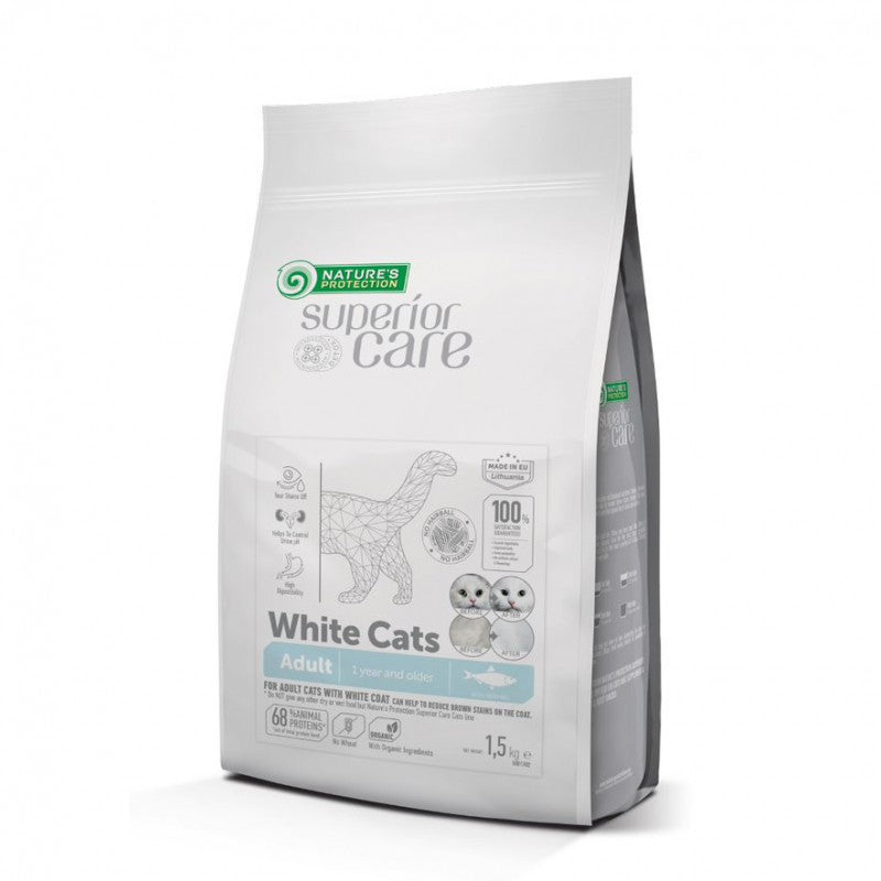 Nature's Protection – Gato Adulto Arenque Pelaje Blanco