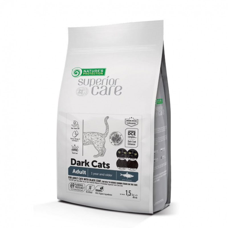 Nature's Protection – Gato Adulto Arenque Pelaje Negro