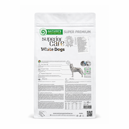 Nature's Protection – Perro Todas las Etapas Pescado Blanco y Arroz