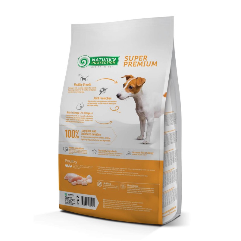 Nature's Protection – Perro Junior Aves de Corral