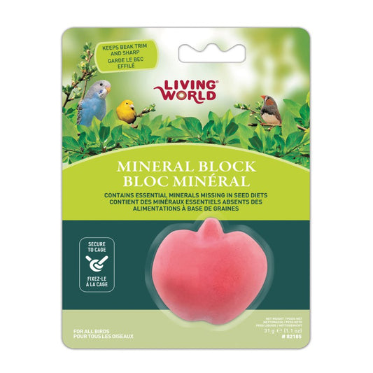Living World – Bloque Mineral Manzana 31 g