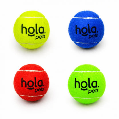 Hola Pets – Pelotas Tipo Tenis para Perro 12 Unidades