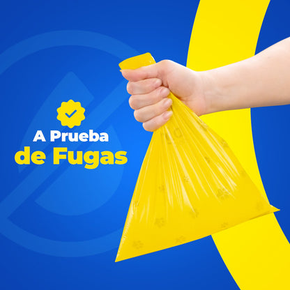 Hola Pets – Bolsas para Desechos 4 Rollos (60 bolsas)