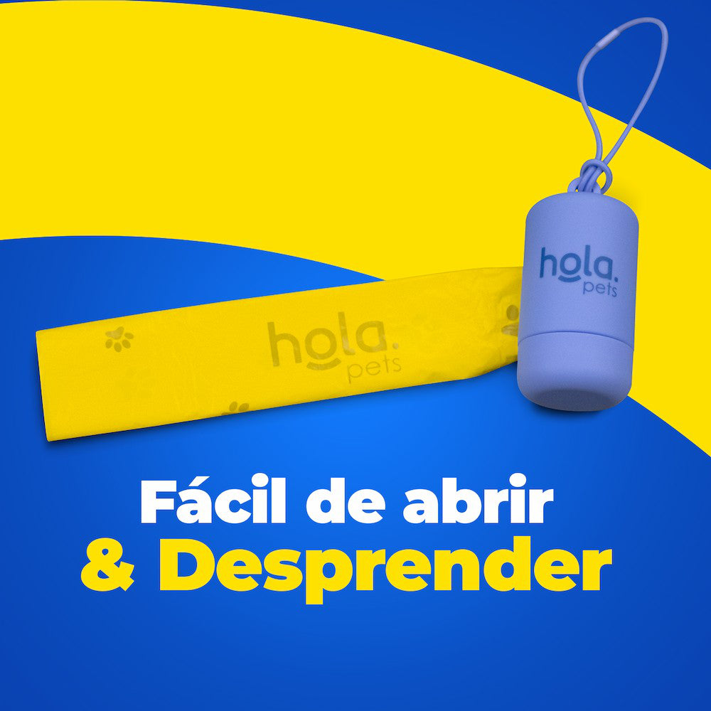 Hola Pets – Bolsas para Desechos 4 Rollos (60 bolsas)