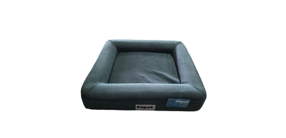 Popet – Cama Acolchada Memory Foam con Bordes color azul