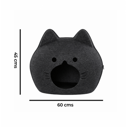 Cama Cueva para Gato – Refugio Cerrado