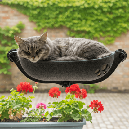 Cama Flotante de Ventana para Gato