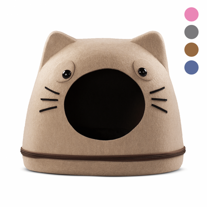 Cama Iglú para Gato con Carita