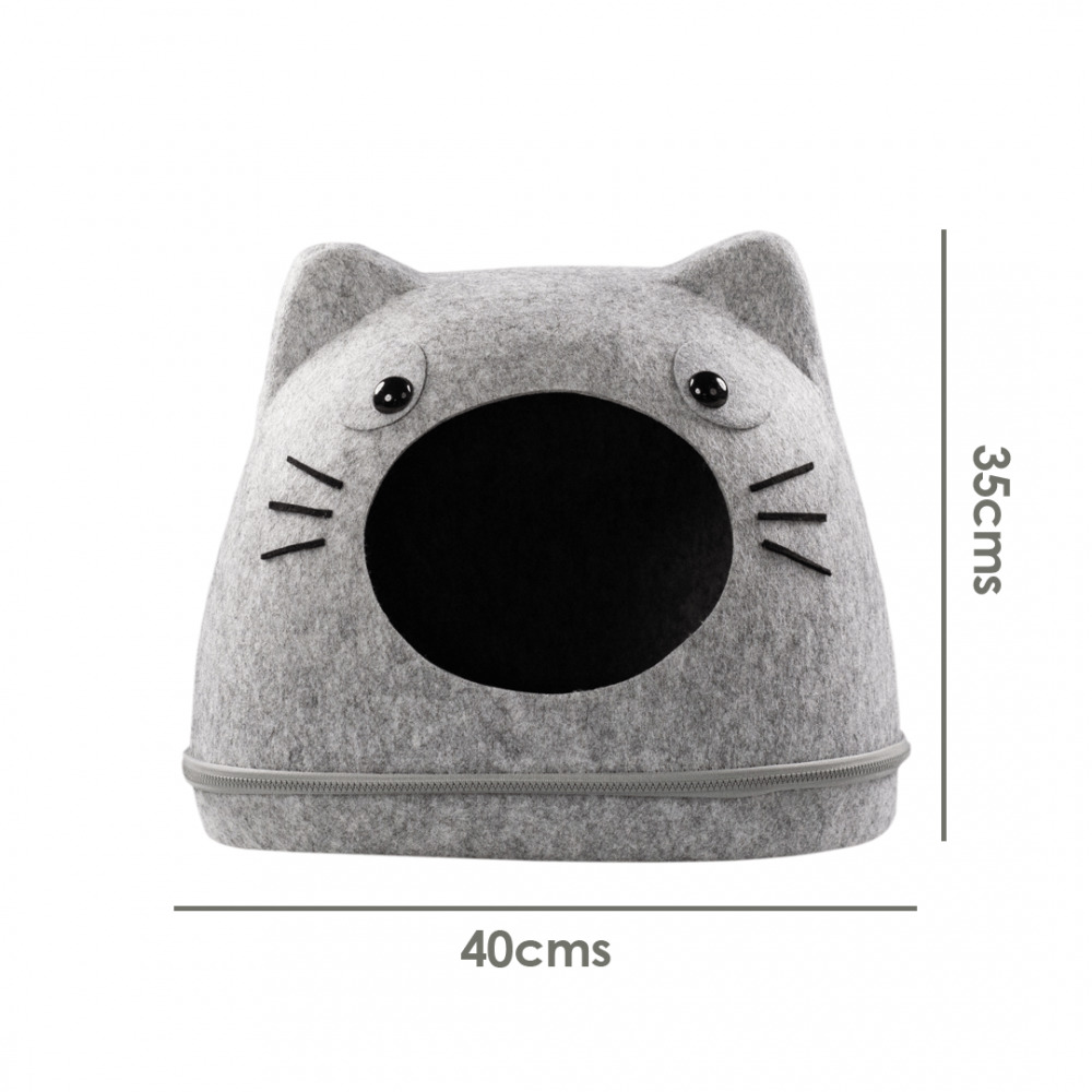 Cama Iglú para Gato con Carita
