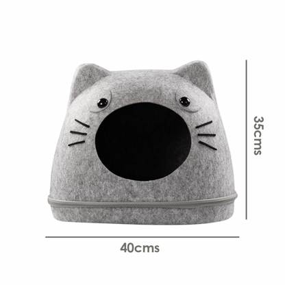 Cama Iglú para Gato con Carita