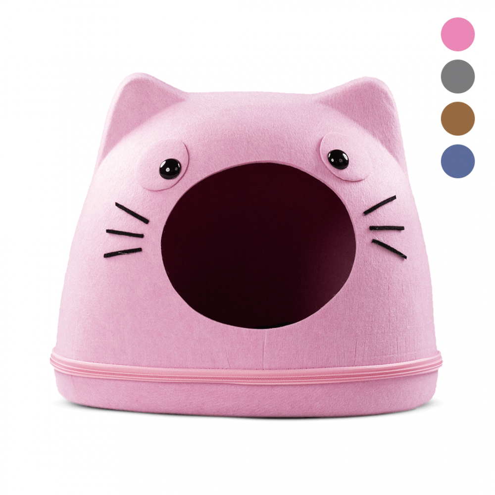 Cama Iglú para Gato con Carita