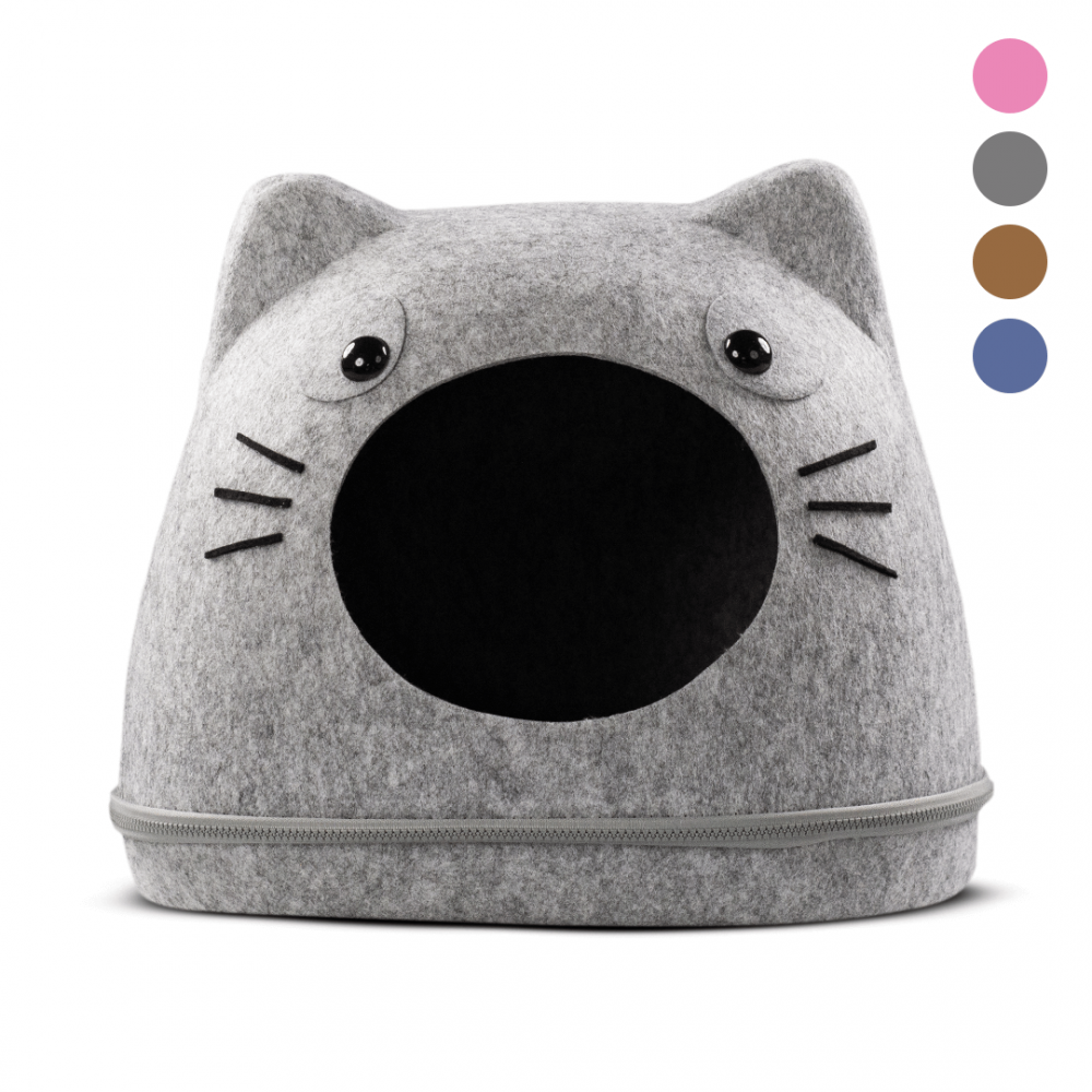 Cama Iglú para Gato con Carita