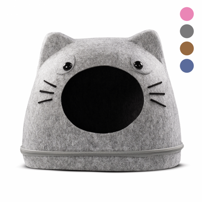 Cama Iglú para Gato con Carita