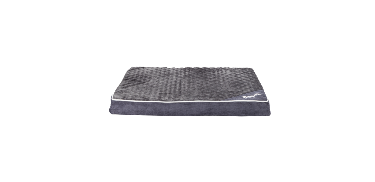 Popet – Cama Ortopédica Gris y Azul color azul