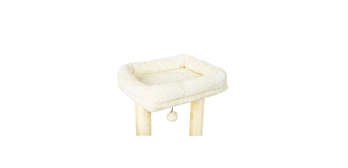 Popet – Cama con Rascadores y Juguetes para Gatos