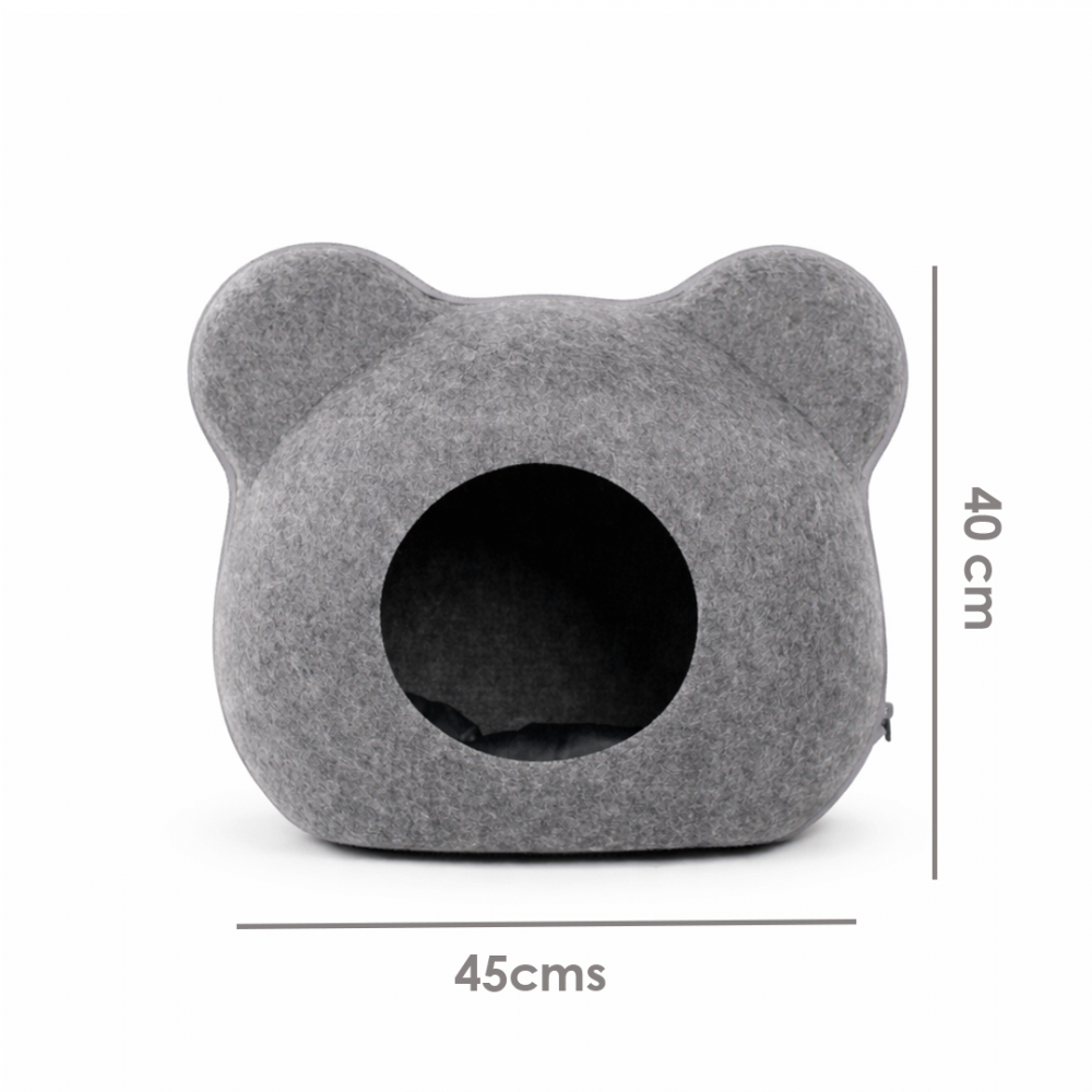 Casa Cueva para Gato – Cara de Ratón