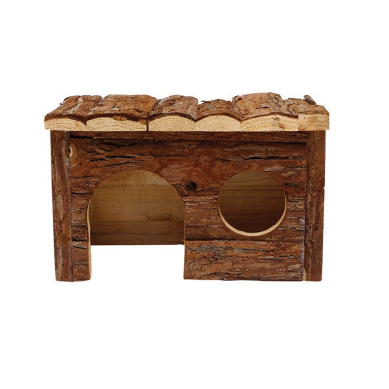 Living World – Casita de Madera Natural Mediana