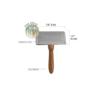 Tauro Pro Line – Cepillo de Madera con Borde Metálico Pequeño