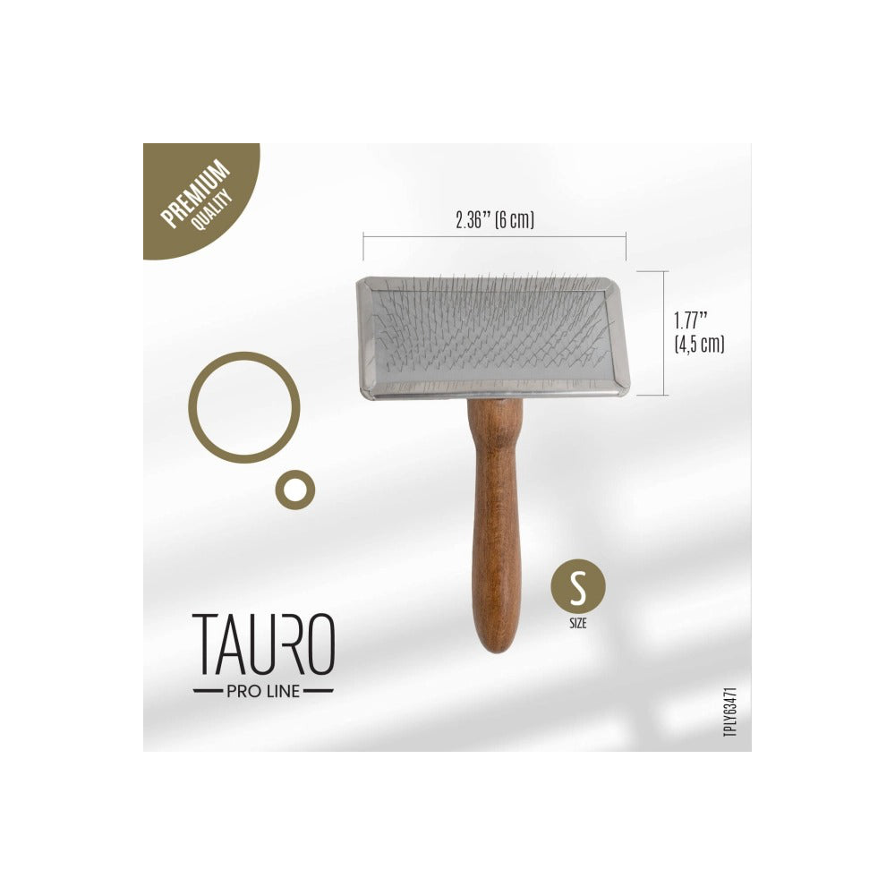 Tauro Pro Line – Cepillo de Madera con Borde Metálico Pequeño