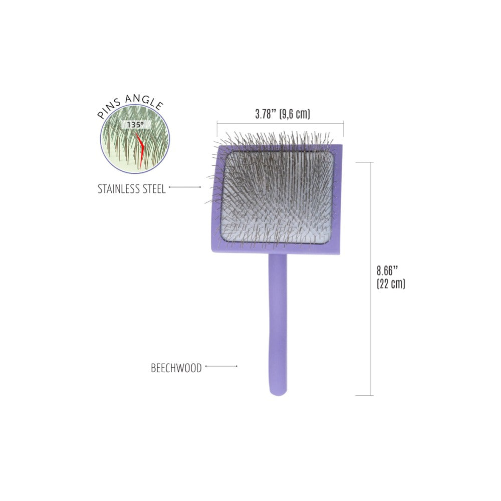 Tauro Pro Line – Cepillo Slicker Rectangular de Madera