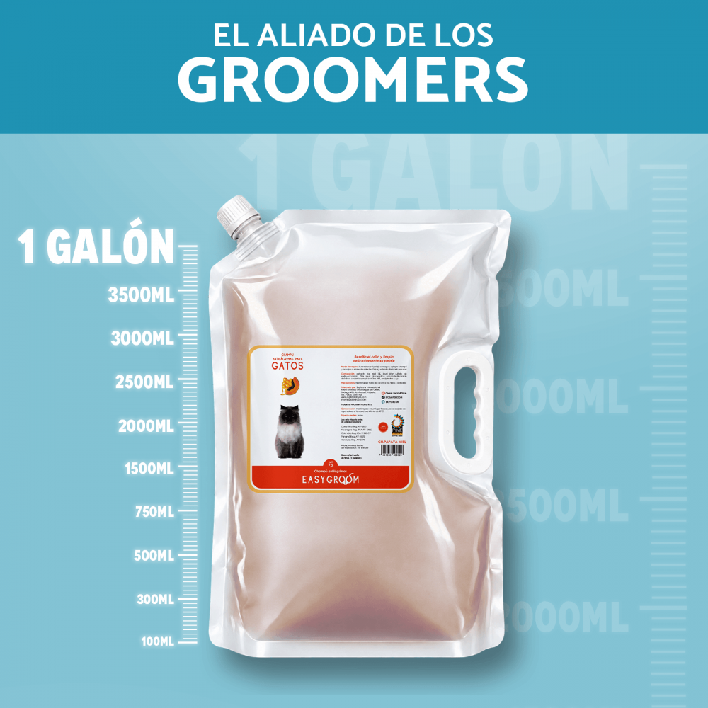 Easygroom – Champú Antilágrimas para Gatos Galón