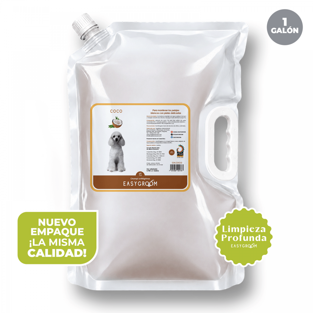 Easygroom – Champú de Coco Galón