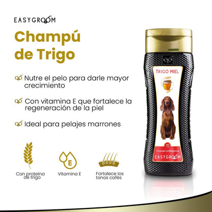 Easygroom – Champú de Germen de Trigo y Miel