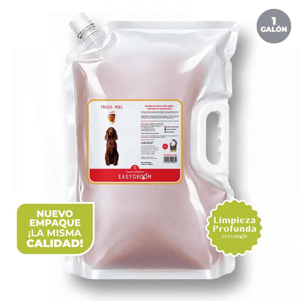 Easygroom – Champú de Germen de Trigo y Miel