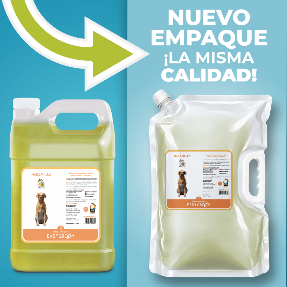 Easygroom – Champú de Manzanilla Galón