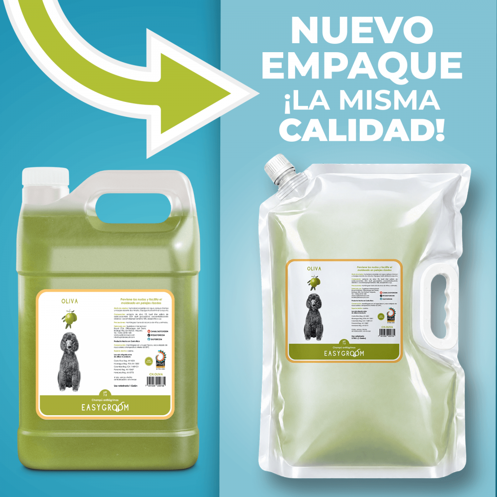 Easygroom – Champú de Oliva Galón