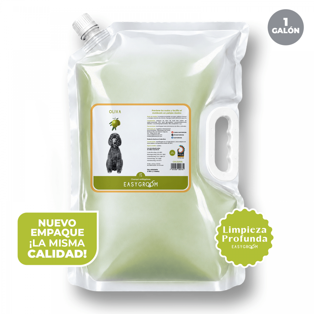 Easygroom – Champú de Oliva Galón