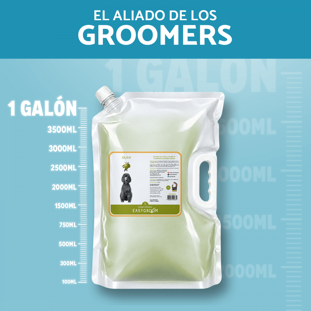 Easygroom – Champú de Oliva Galón