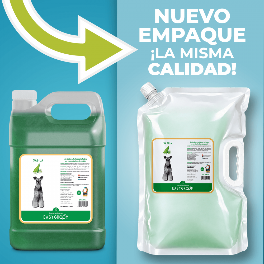 Easygroom – Champú de Sábila Galón