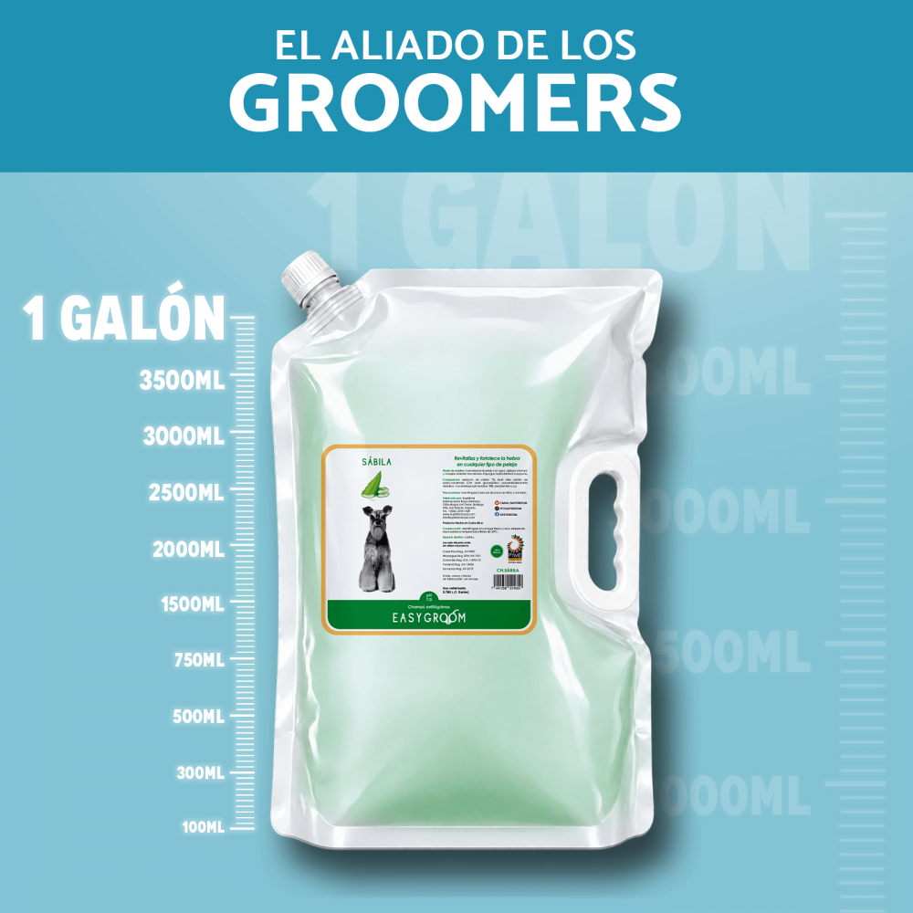 Easygroom – Champú de Sábila Galón