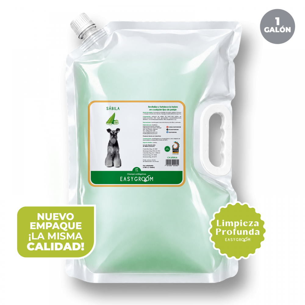 Easygroom – Champú de Sábila Galón