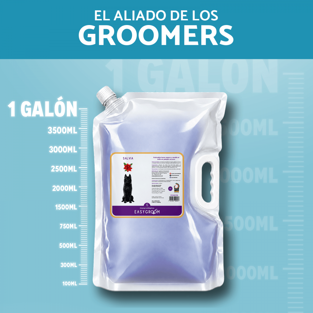 Easygroom – Champú de Salvia Galón