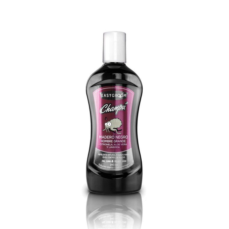 Easygroom – Champú Natural Madero Negro 240 ml