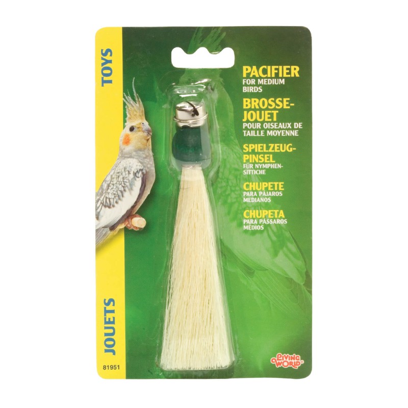 Living World – Chupete de Sisal para Aves Medianas