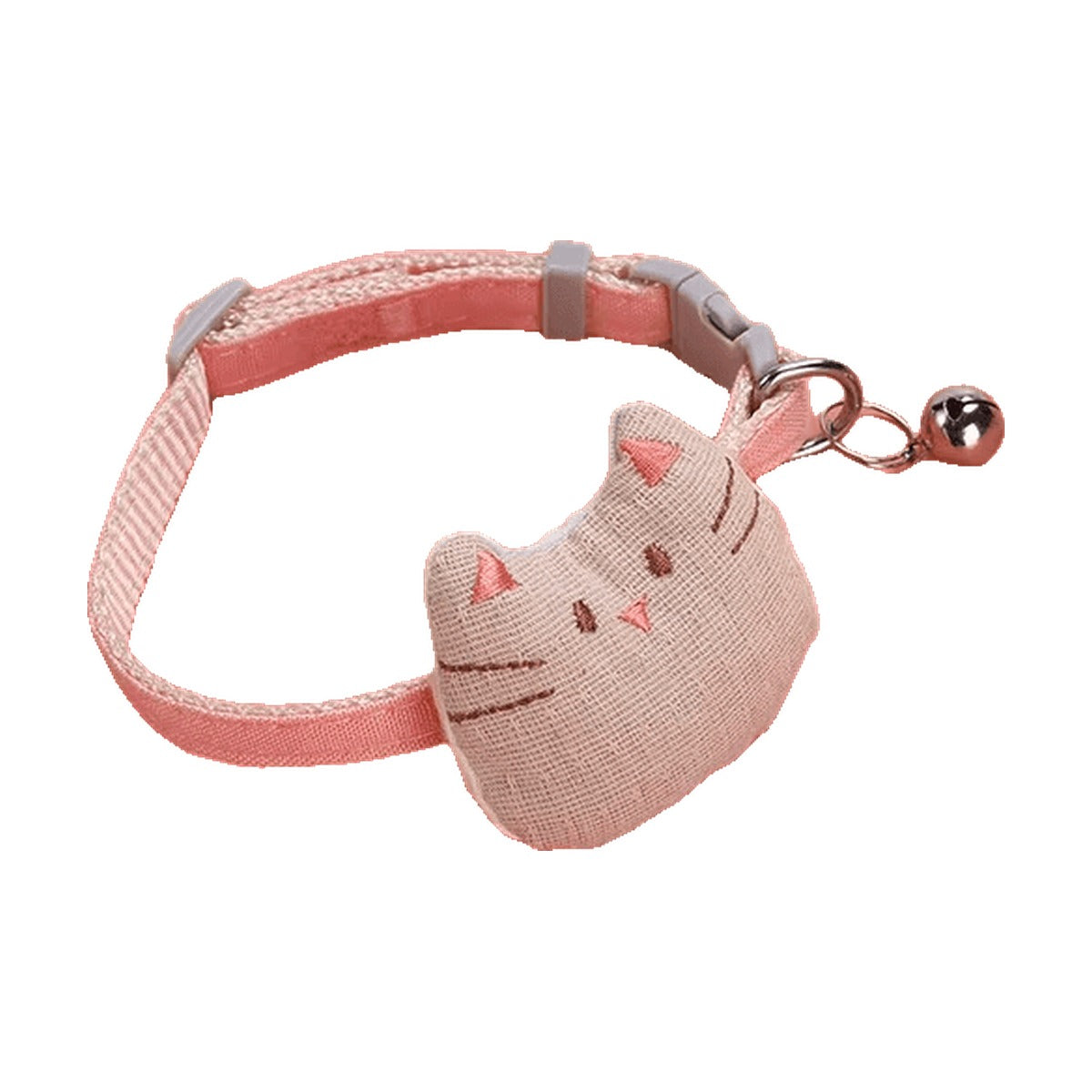 Collar para Gato con Cascabel y Carita