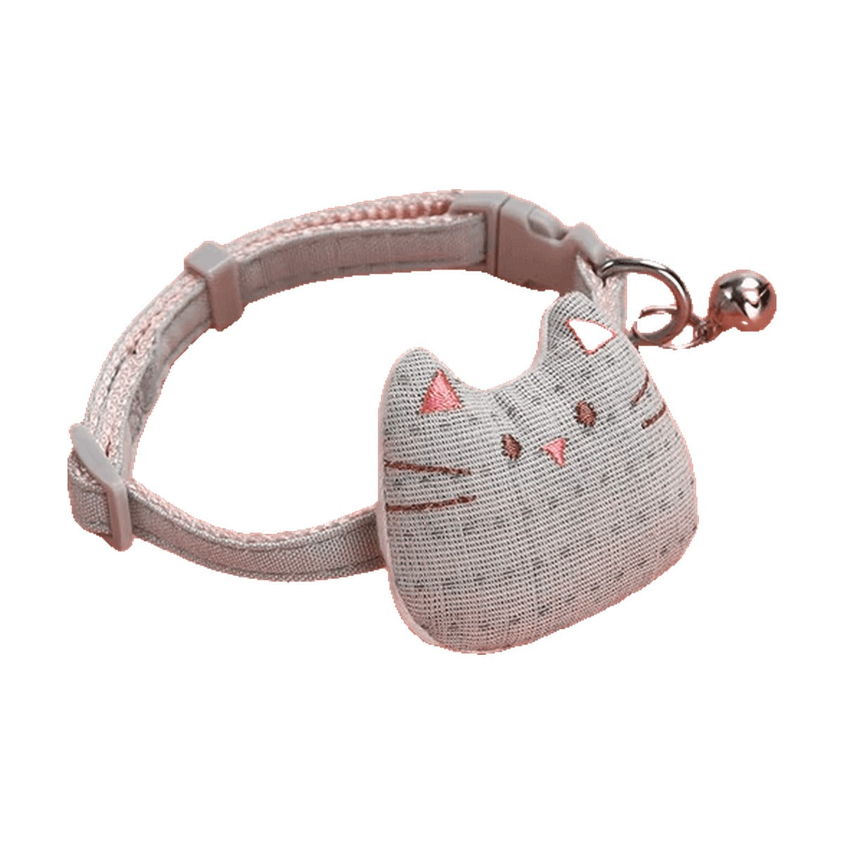 Collar para Gato con Cascabel y Carita