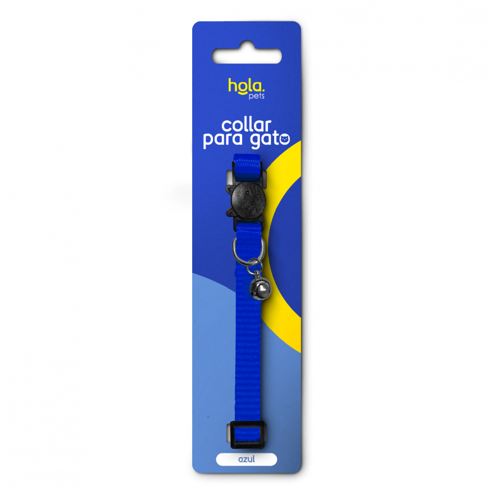Hola Pets – Collar para Gato con Hebilla de Seguridad