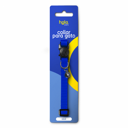 Hola Pets – Collar para Gato con Hebilla de Seguridad