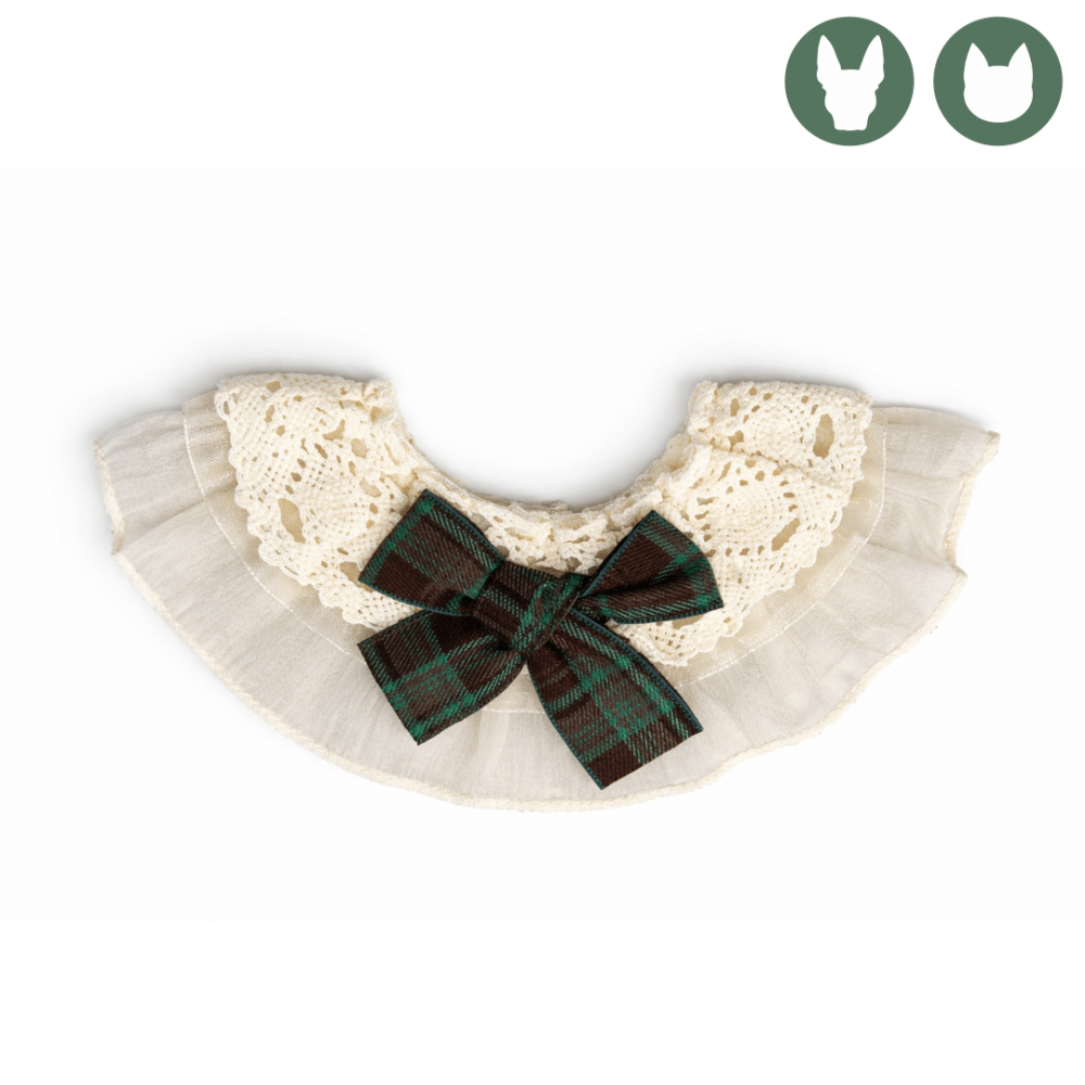 Collar Vintage con Lazo para Perro y Gato