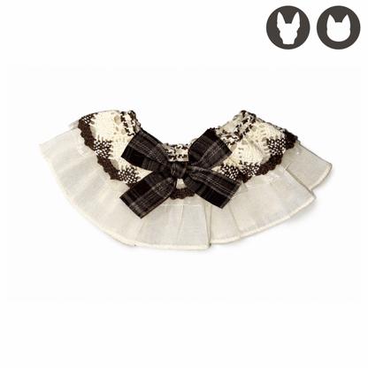 Collar Vintage con Lazo para Perro y Gato