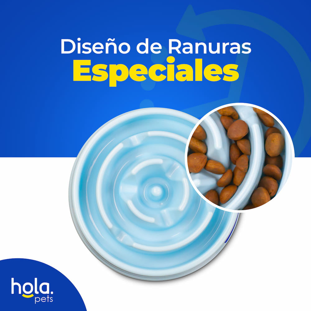 Hola Pets – Comedero Lento Espiral
