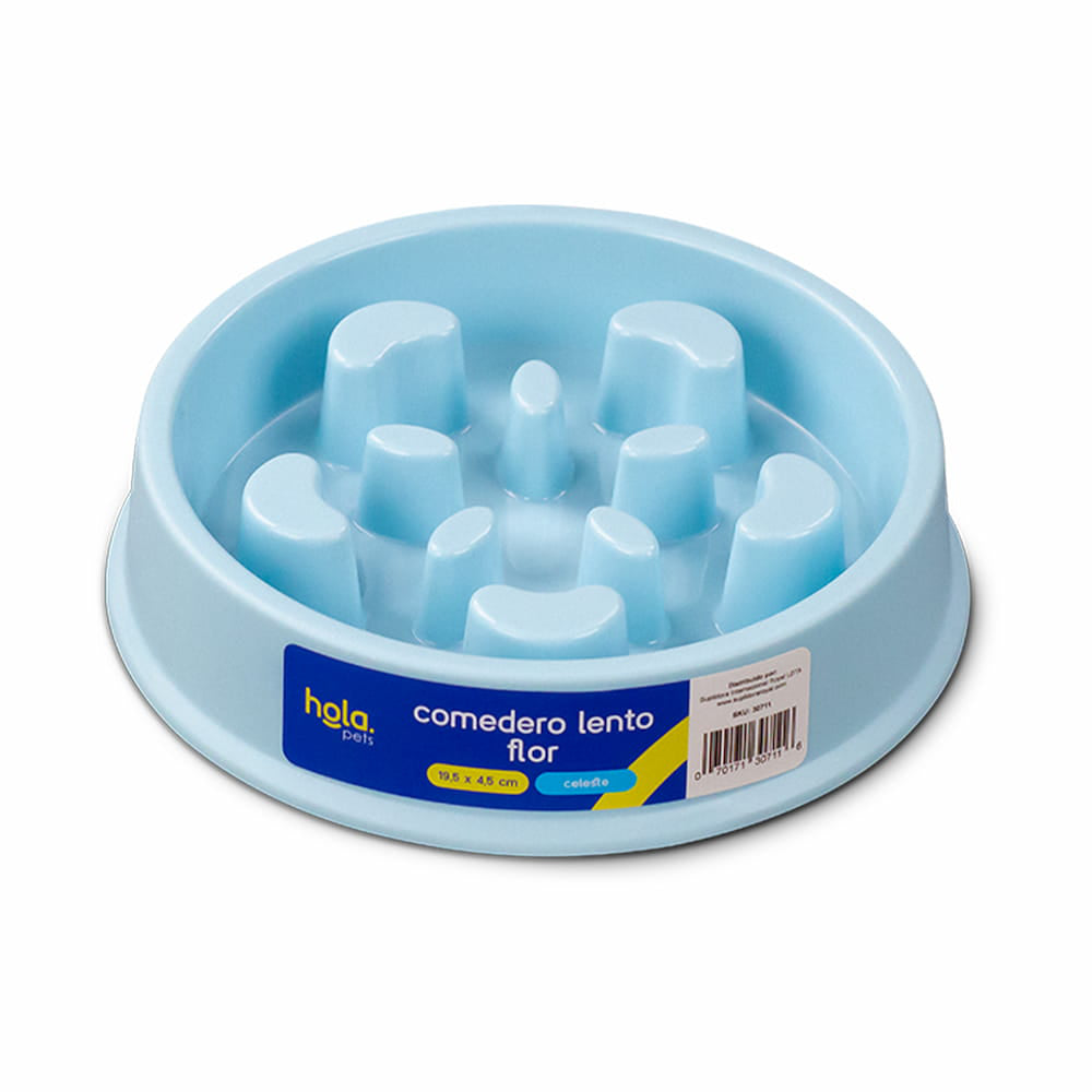 Hola Pets – Comedero Lento Flor