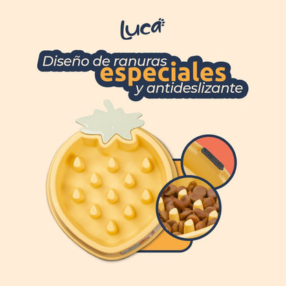 Luca – Comedero Lento Fresa